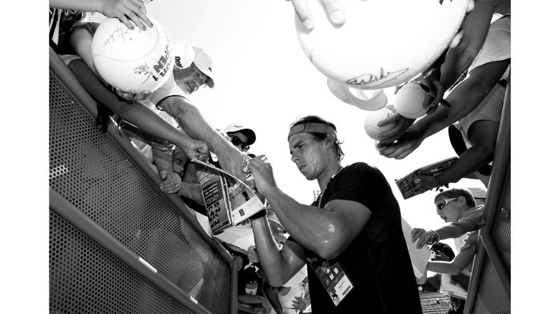 14/16 Rafael Nadal, Cincinnati August 2011 for Nike.